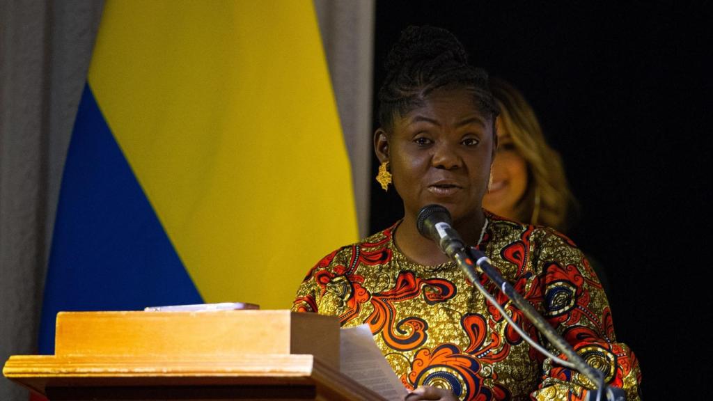 Francia Márquez, vicepresidenta de la República de Colombia, durante su ponencia parlamentaria para la creación del Ministerio de Igualdad de Colombia