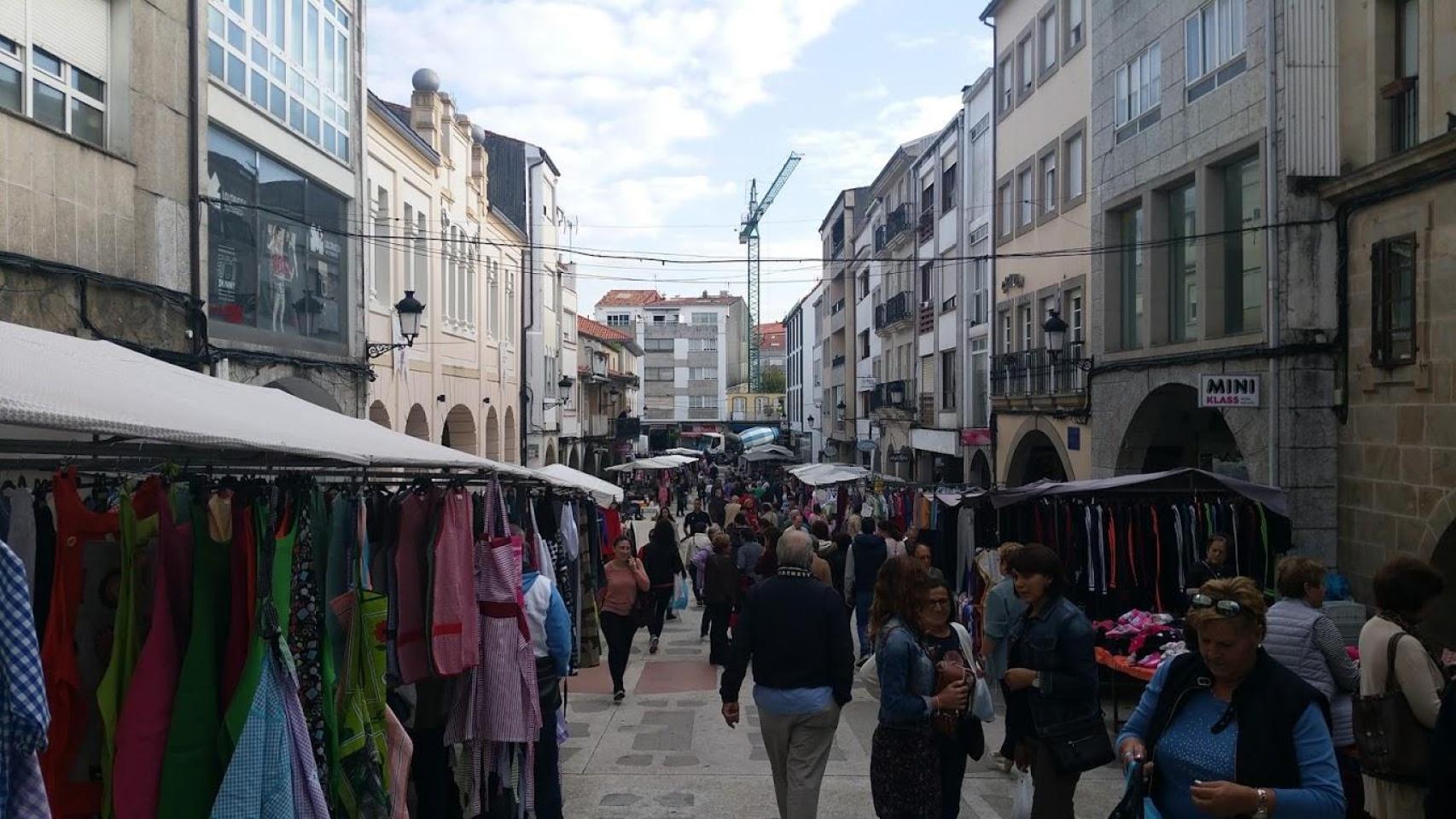 Mercadillo de Noia (A Coruña)