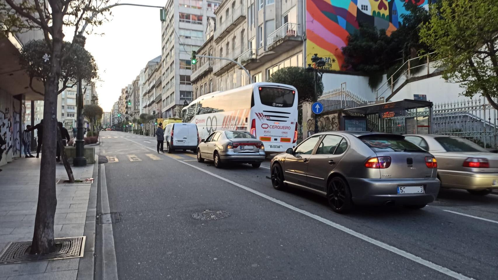 Accidente en Urzáiz.