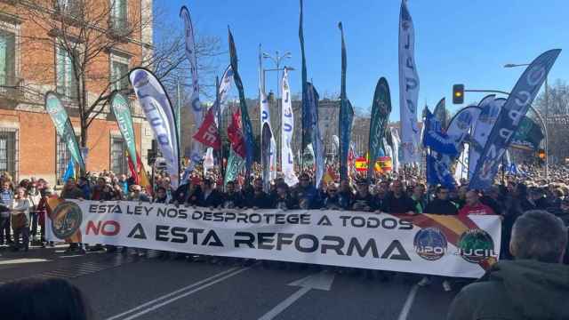 Manifestación en Madrid contra la Ley de Seguridad Ciudadana