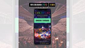 La coruñesa ENKI lanza una rifa solidaria y sortea entradas para el concierto de Coldplay en Barcelona