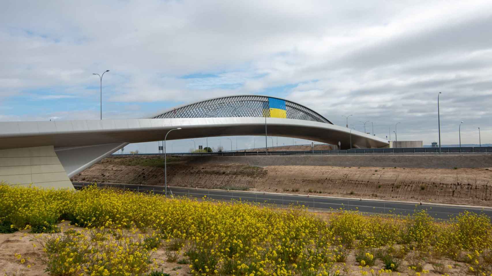 Puente de la Concordia inaugurado en Madrid en 2022.