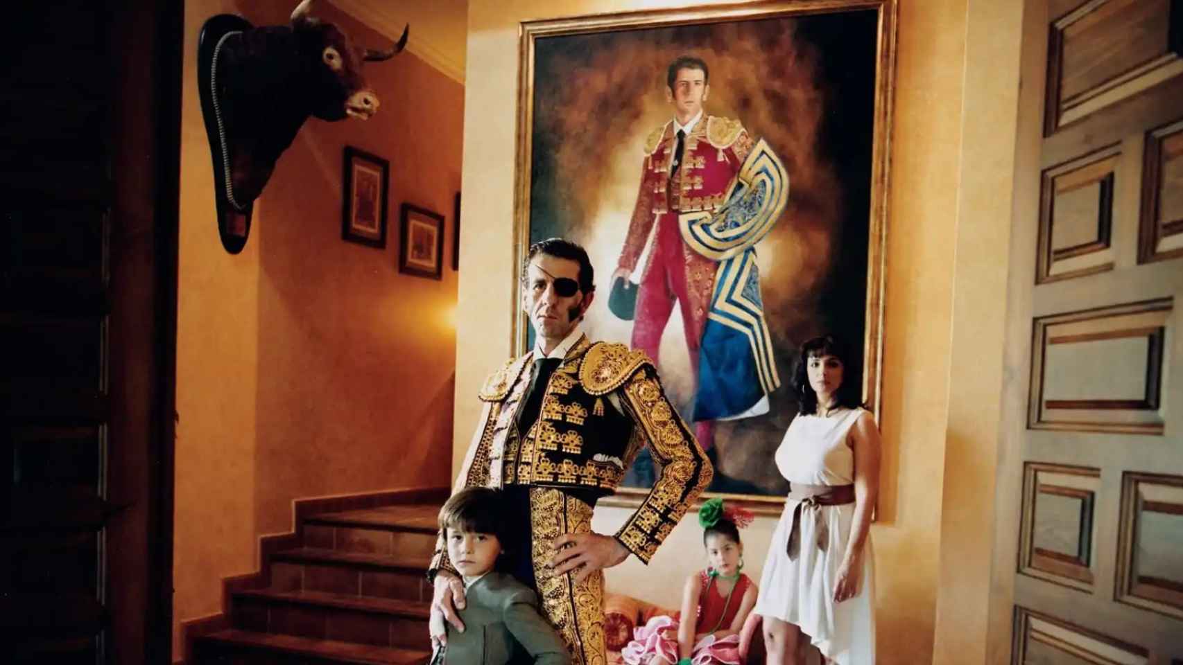 La imagen de Padilla y su familia se hizo hace 7 años para un reportaje de la revista GQ.
