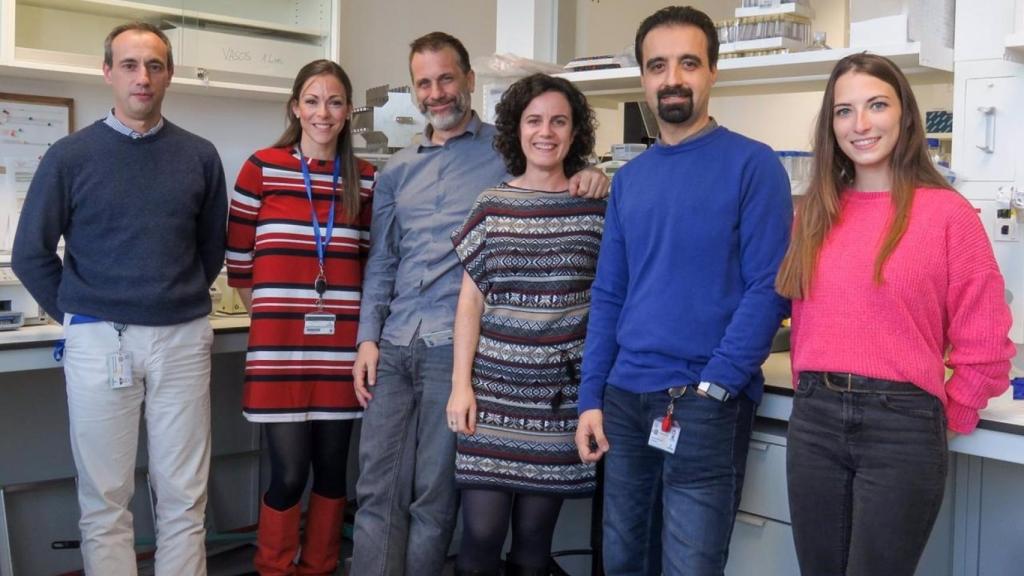 Los investigadores del Hospital Nacional de Parapléjicos responsables del estudio.