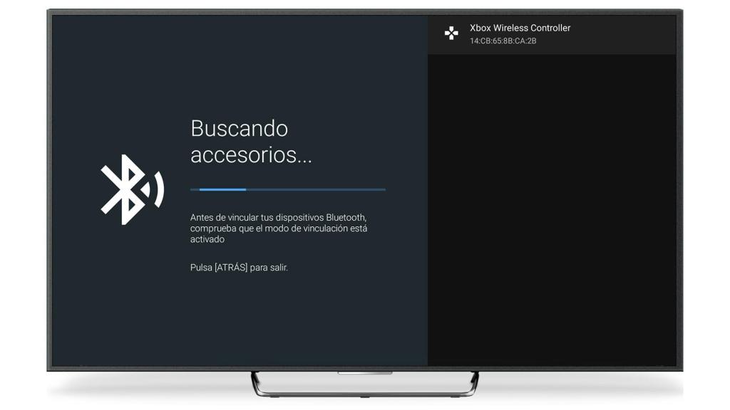 Buscando Bluetooth en Android TV