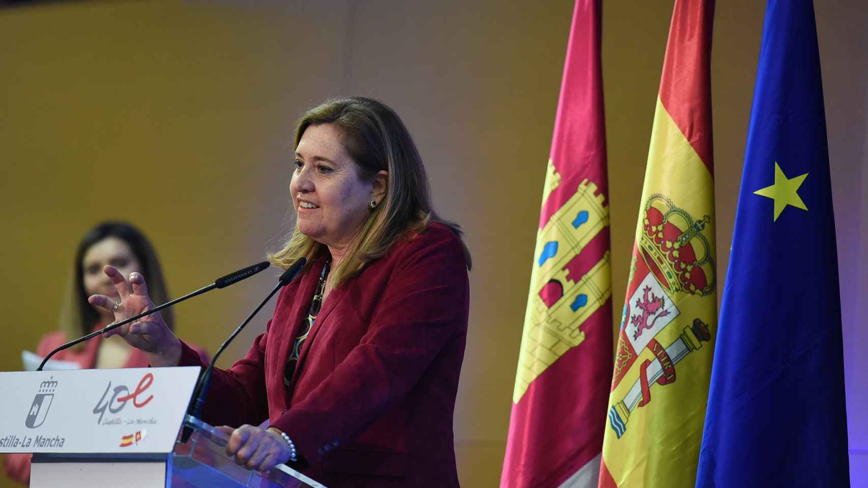 Rosa Ana Rodríguez, consejera de Educación. Foto: JCCM.