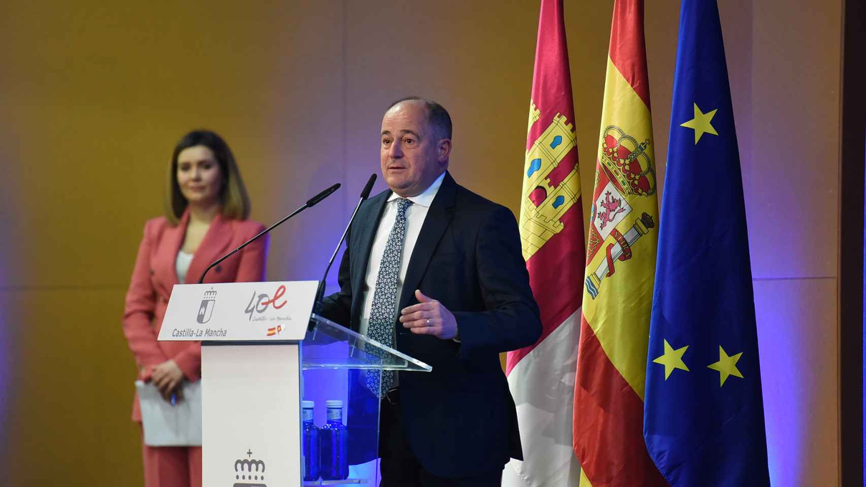 Emilio Sáez, alcalde de Albacete. Foto: JCCM.