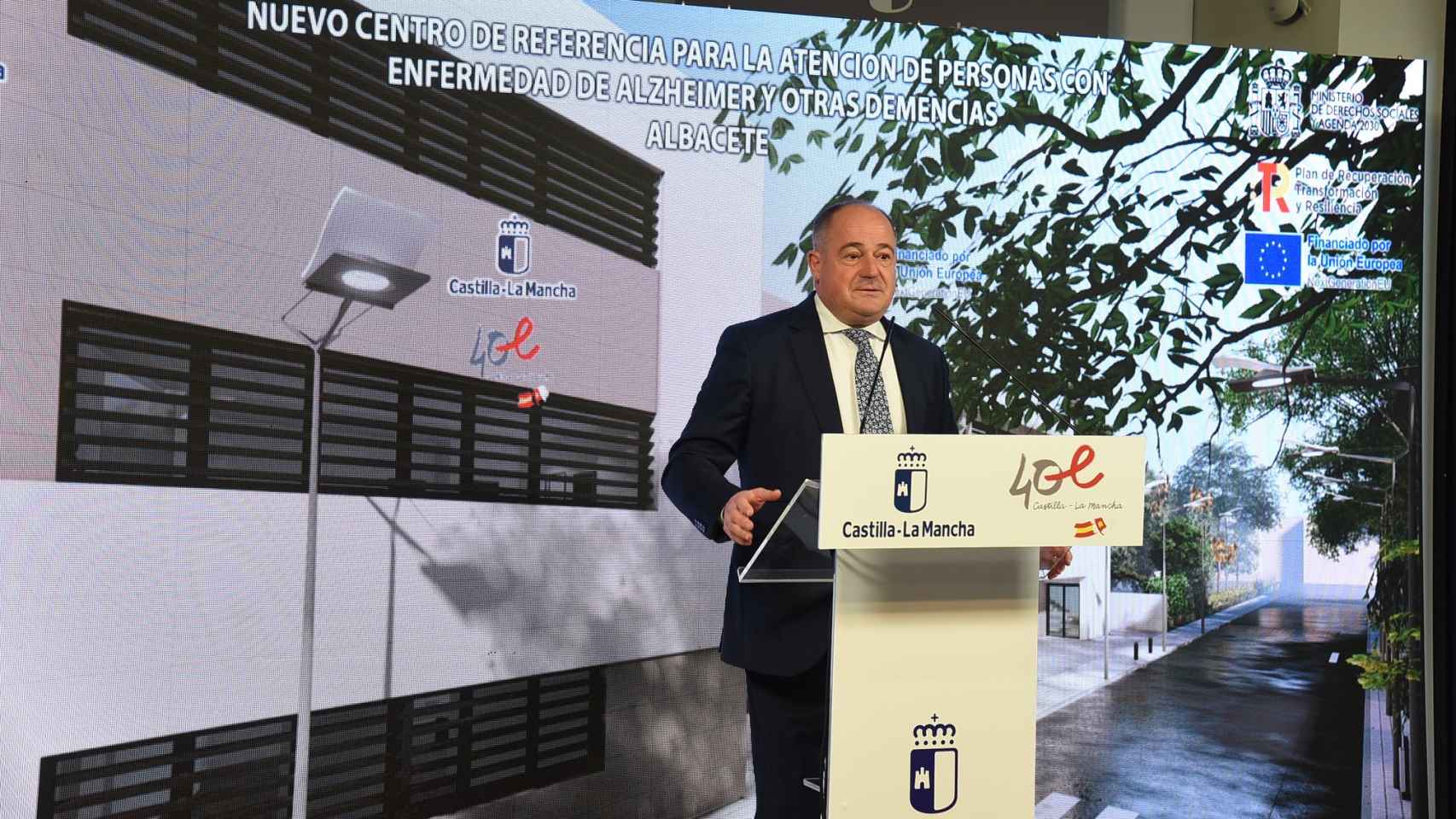 Presentación del nuevo Centro de Alzheimer de Albacete.