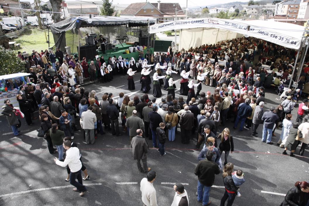 La Fiesta do Caldo de Mourente, en una de sus pasadas ediciones. Fuente: turismo.gal