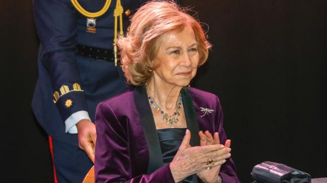 La Emérita, en la entrega de premios que lleva su nombre.