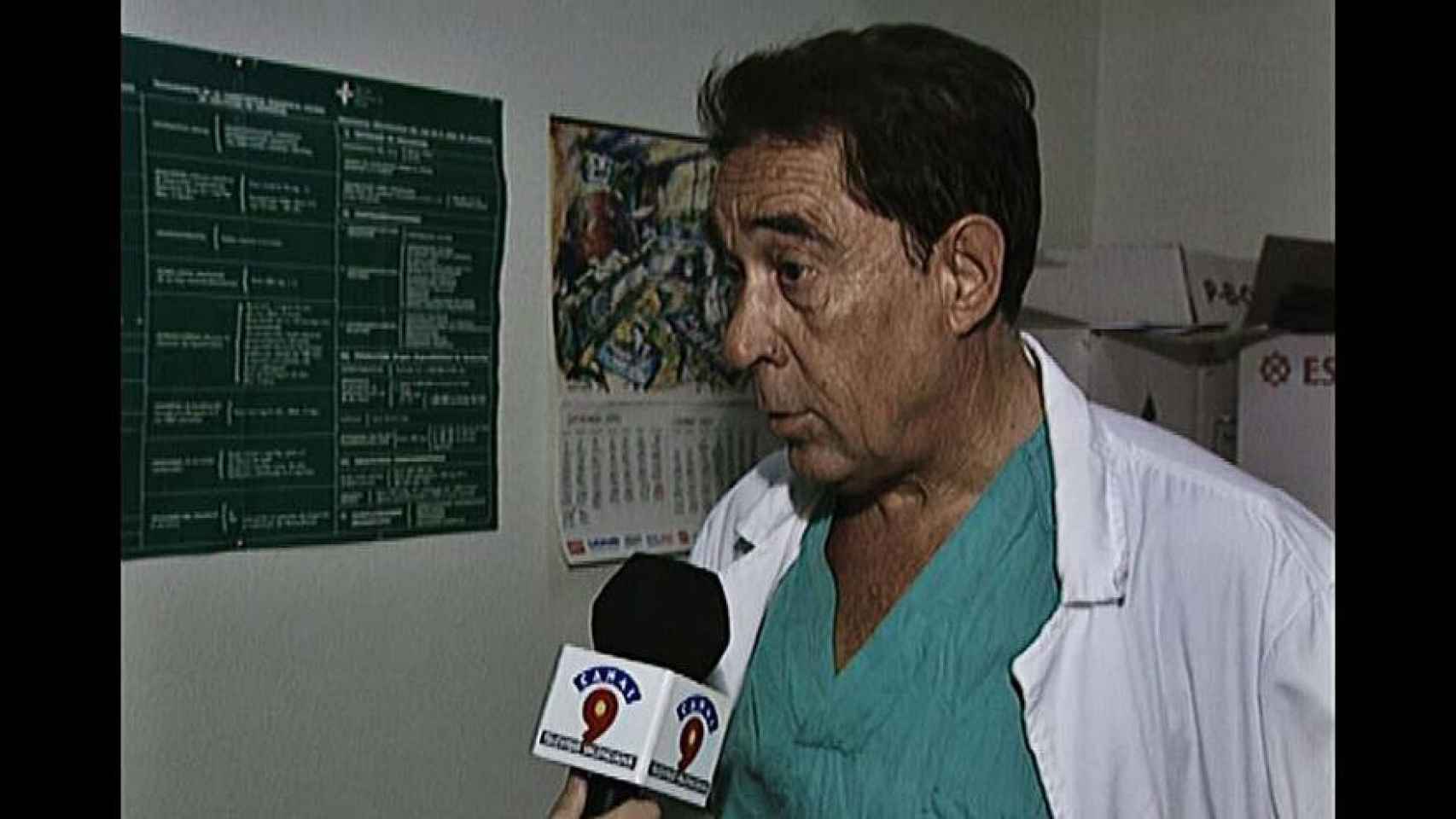 Juan Maeso en una entrevista concedida a Canal 9.