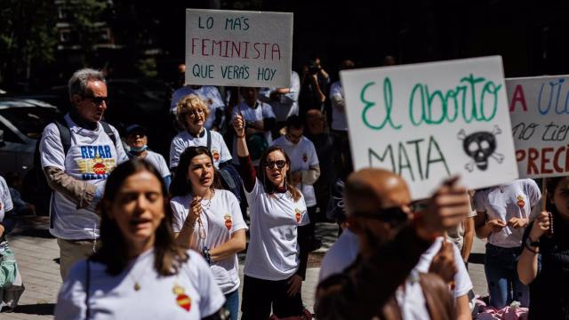 Imagen de archivo de una campaña contra el aborto