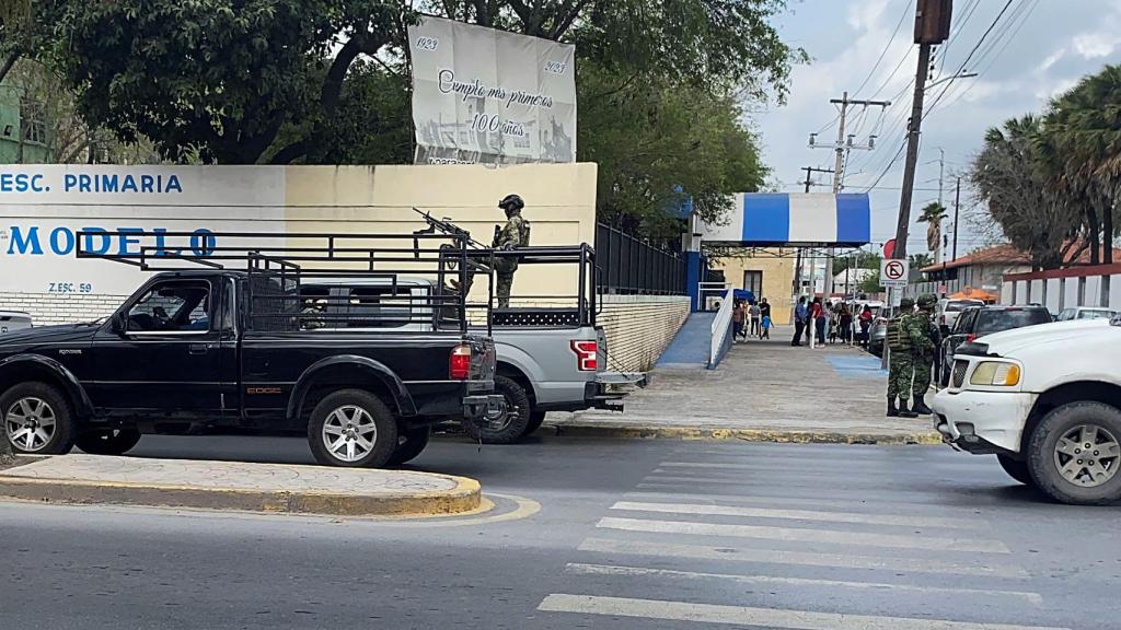 Dispositivo desplegado en Matamoros para localizar a los cuatros estadounidenses secuestrados.