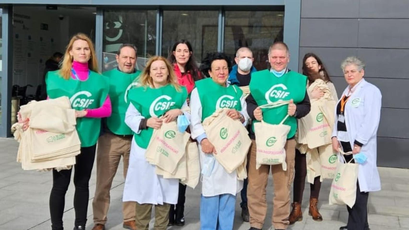 Concentración de CSIF por el 8M