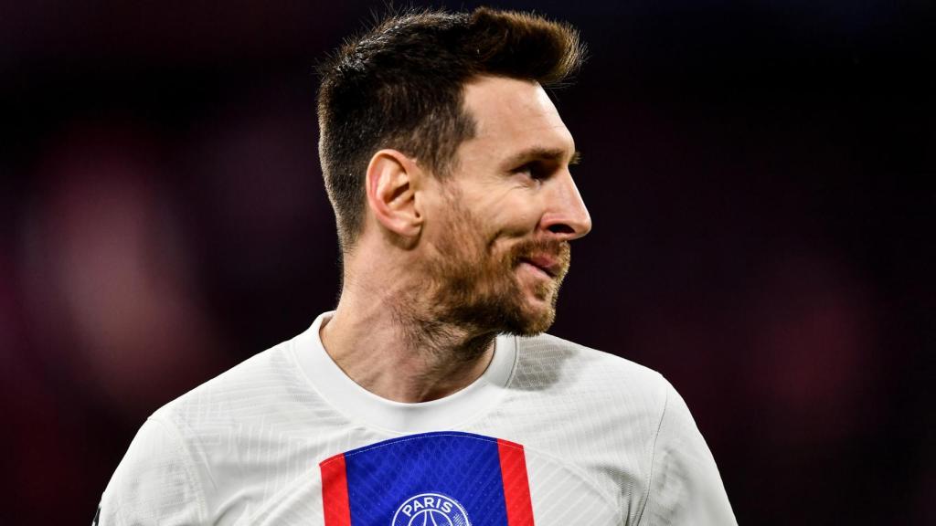 Messi, en el Allianz Arena.