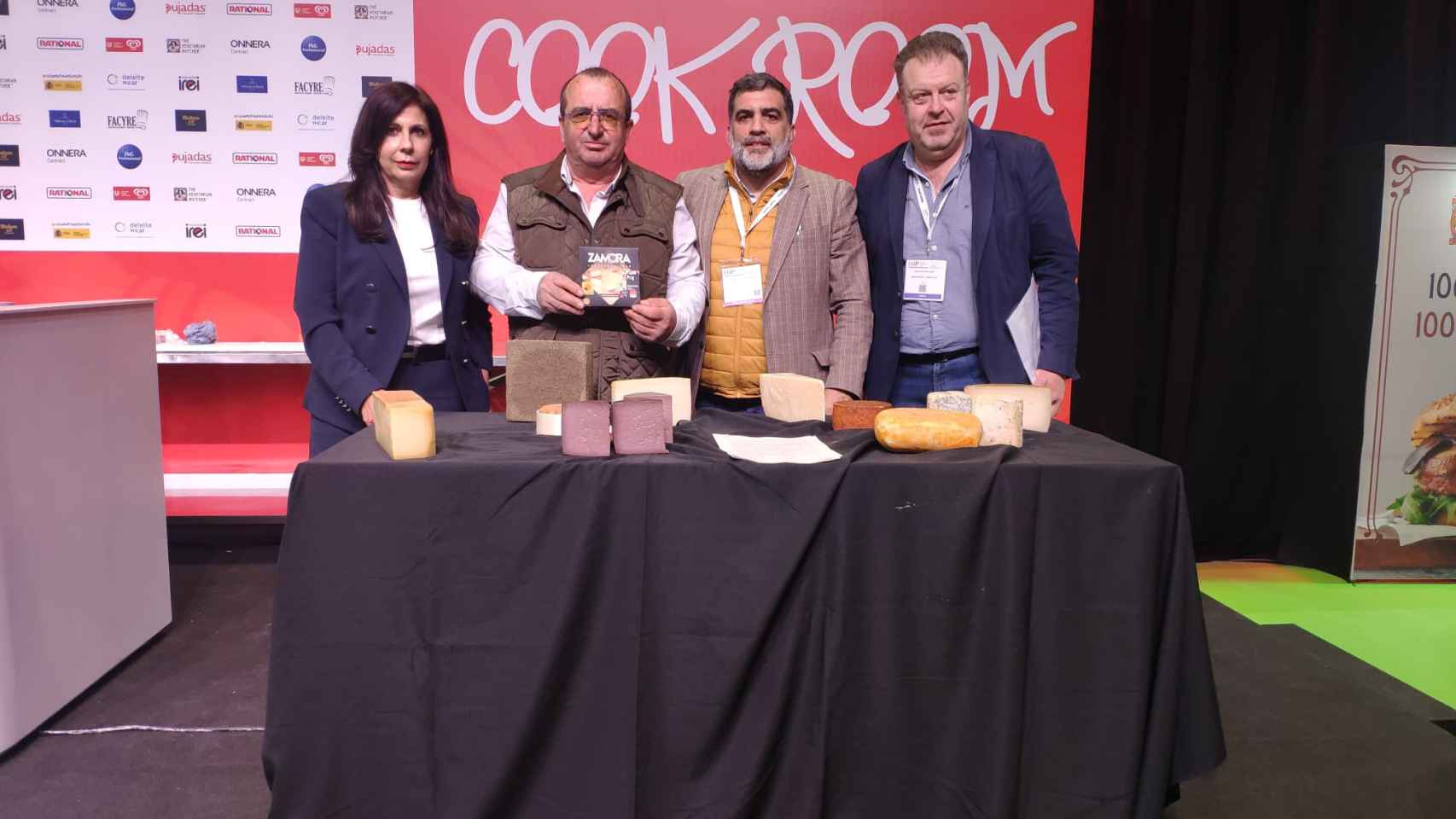 Alimentos de Zamora promociona los quesos zamoranos en el salón internacional de hostelería