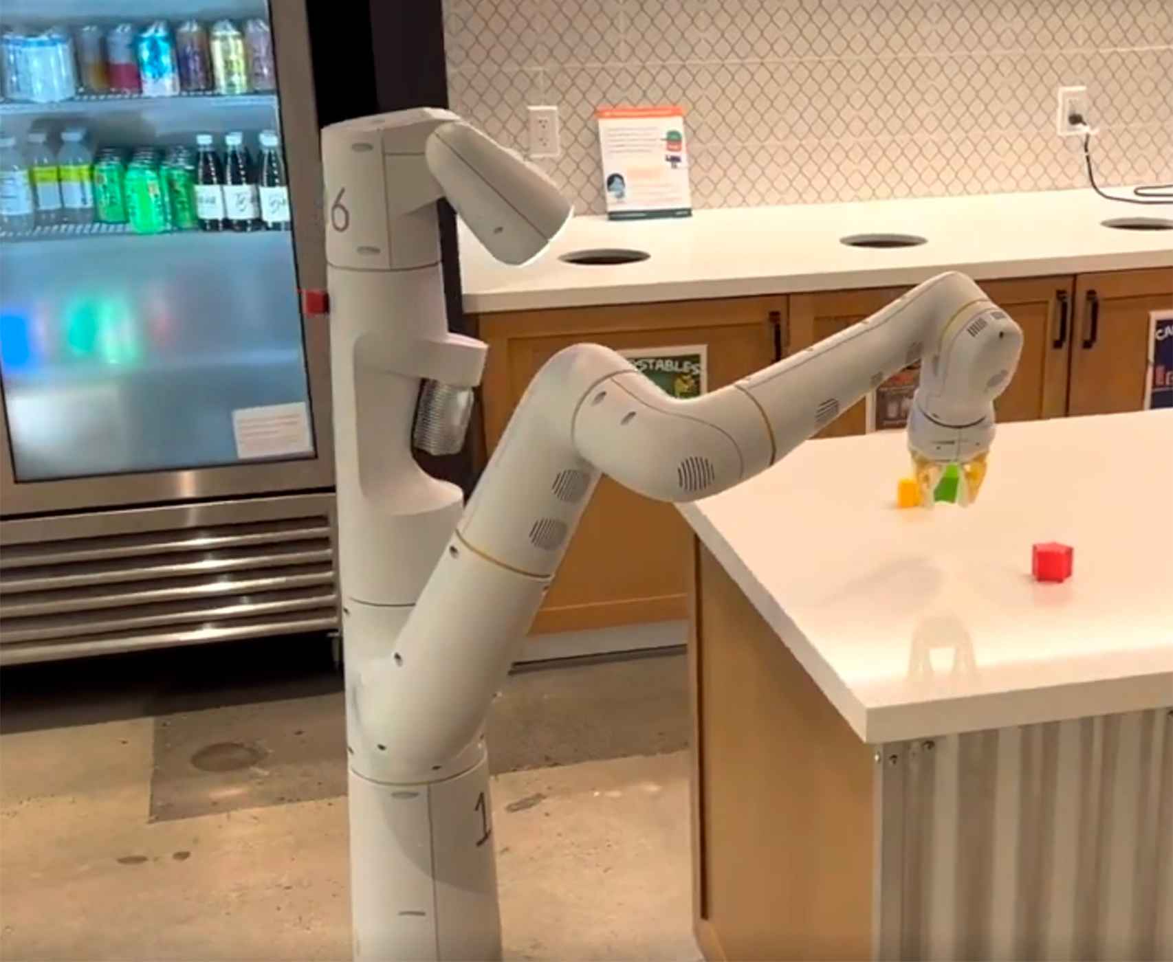 Un robot que en el futuro podría sustituir las tareas domésticas que se realizan en el hogar