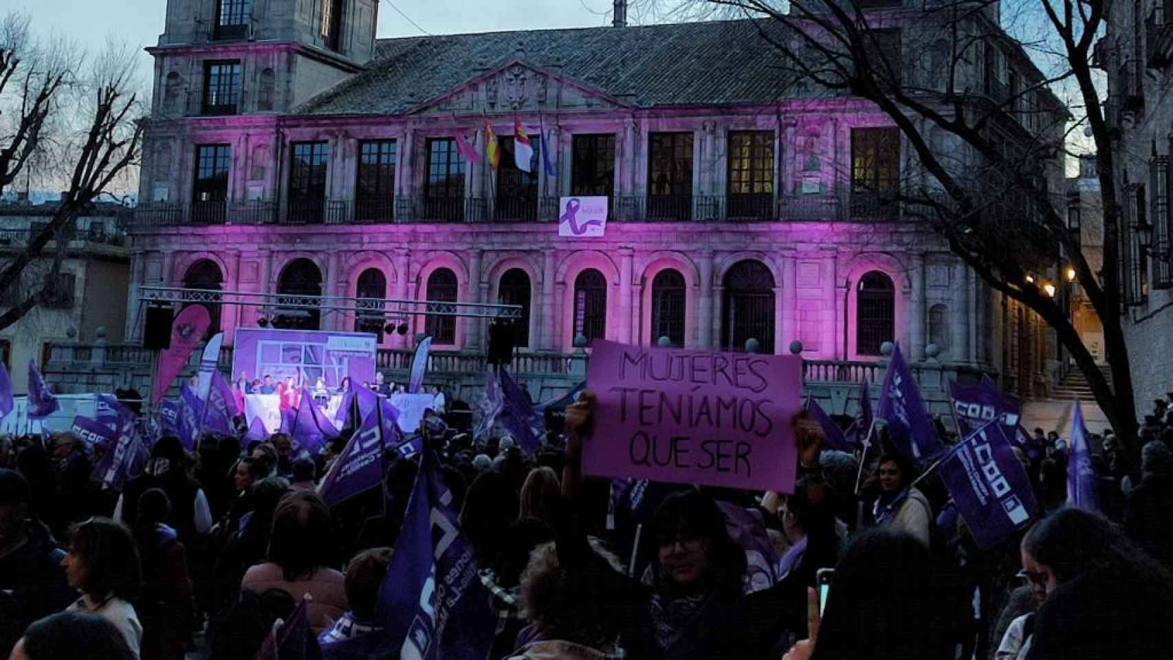 Manifestación del 8M en Toledo. Foto: V. Martín.