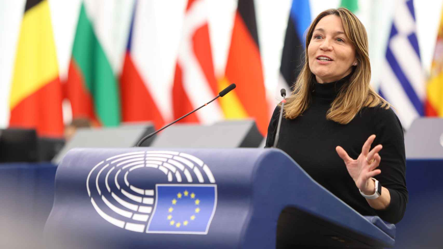Susana Solís es eurodiputada por Ciudadanos en el grupo parlamentario europeo Renew Europe