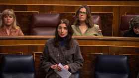 La ministra de Justicia, Pilar Llop, durante una sesión de control al Gobierno, en el Congreso de los Diputados.
