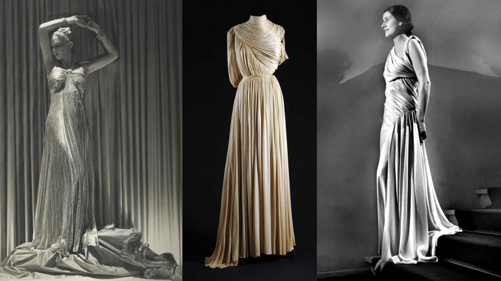Las túnicas que se llevaban en la Grecia clásica inspiraron  muchas de sus colecciones.