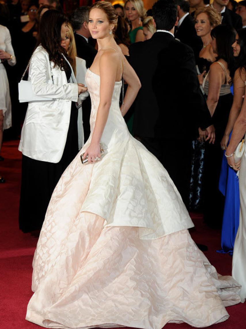 Jennifer Lawrence, ganadora de los Premios Oscar en 2013