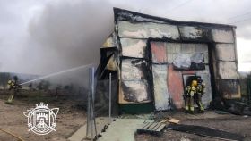 El incendio de un centro canino en Rubena