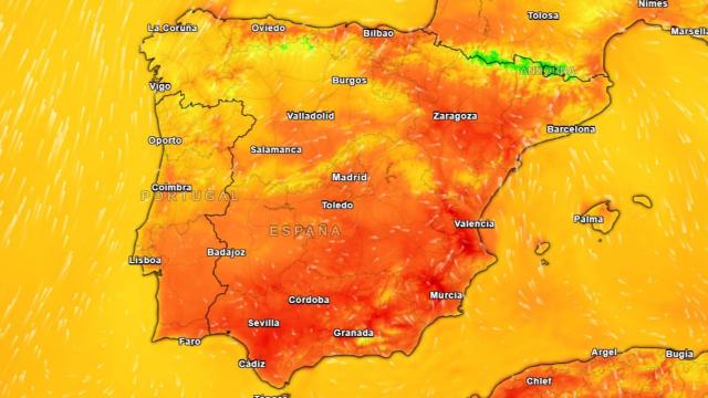 Temperaturas anómalas durante el fin de semana. Meteored.