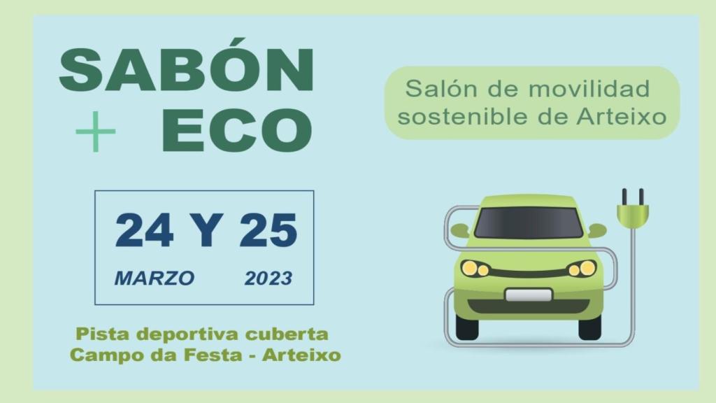 Arteixo celebrará el salón de movilidad sostenible Sabón + ECO el 24 y 25 de marzo