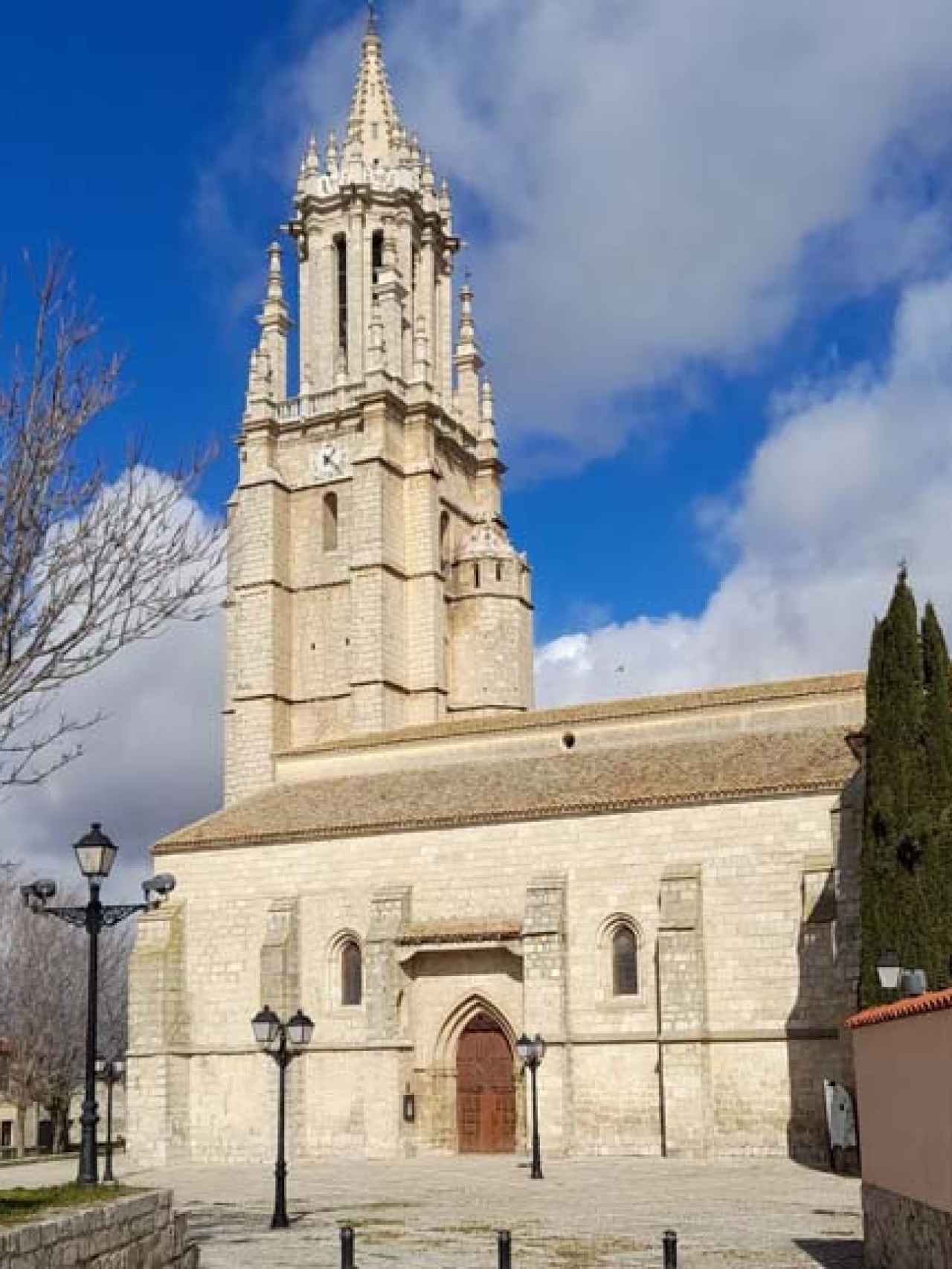 La Colegiata. Foto cedida por el Ayuntamiento de Ampudia a EL ESPAÑOL de Castilla y León