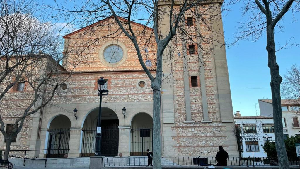 Fachada de la parroquia de Nuestra Señora de la Asunción de Campo de Criptana.