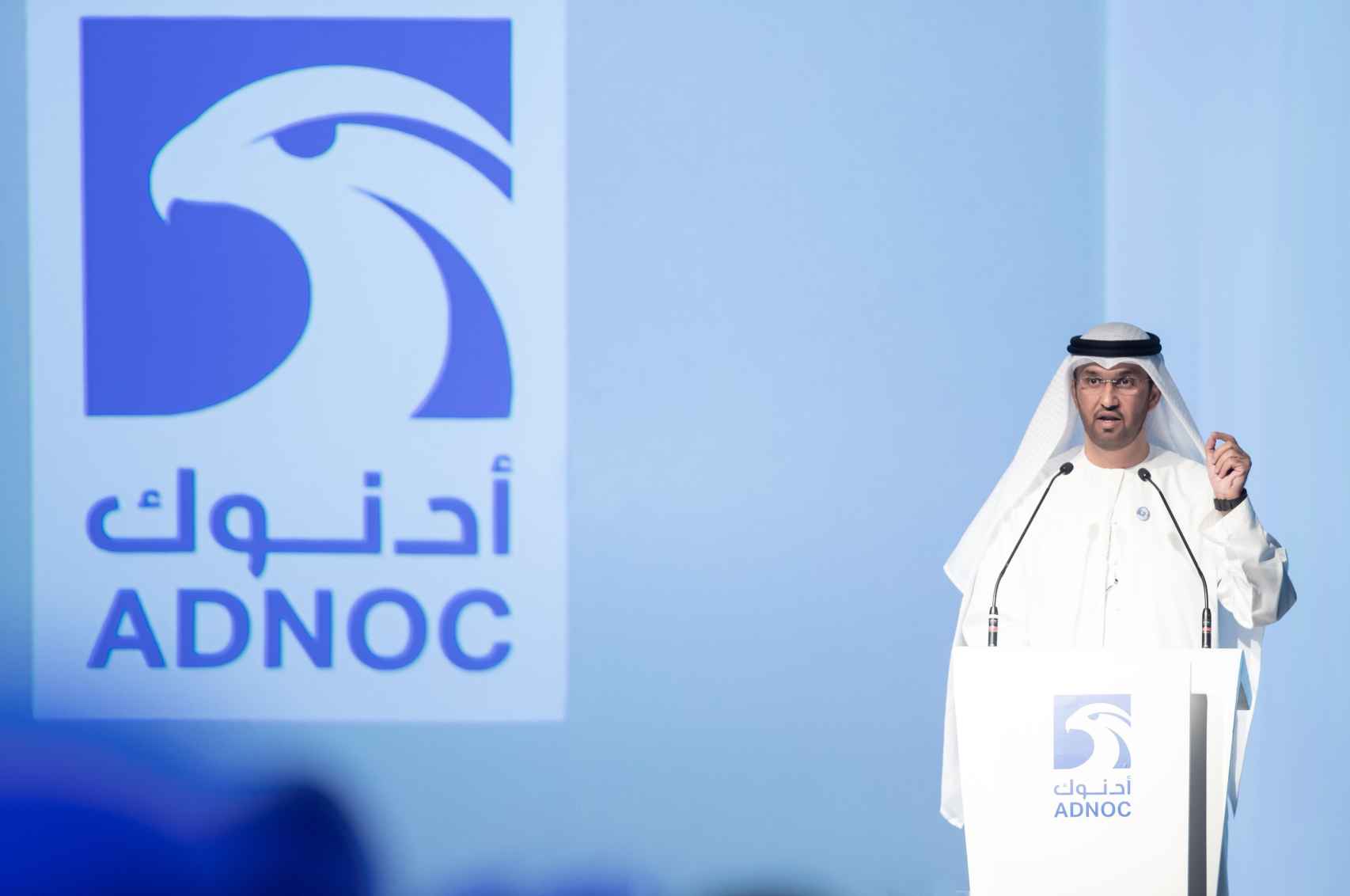 El sultán Ahmed Al-Jaber, amigo del Emérito y presidente de la Abu Dhabi National Oil Company.