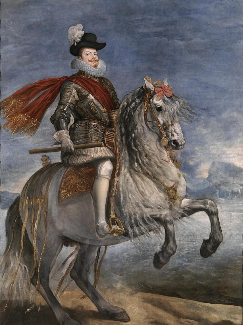 Felipe III por Diego Velázquez, 1635.