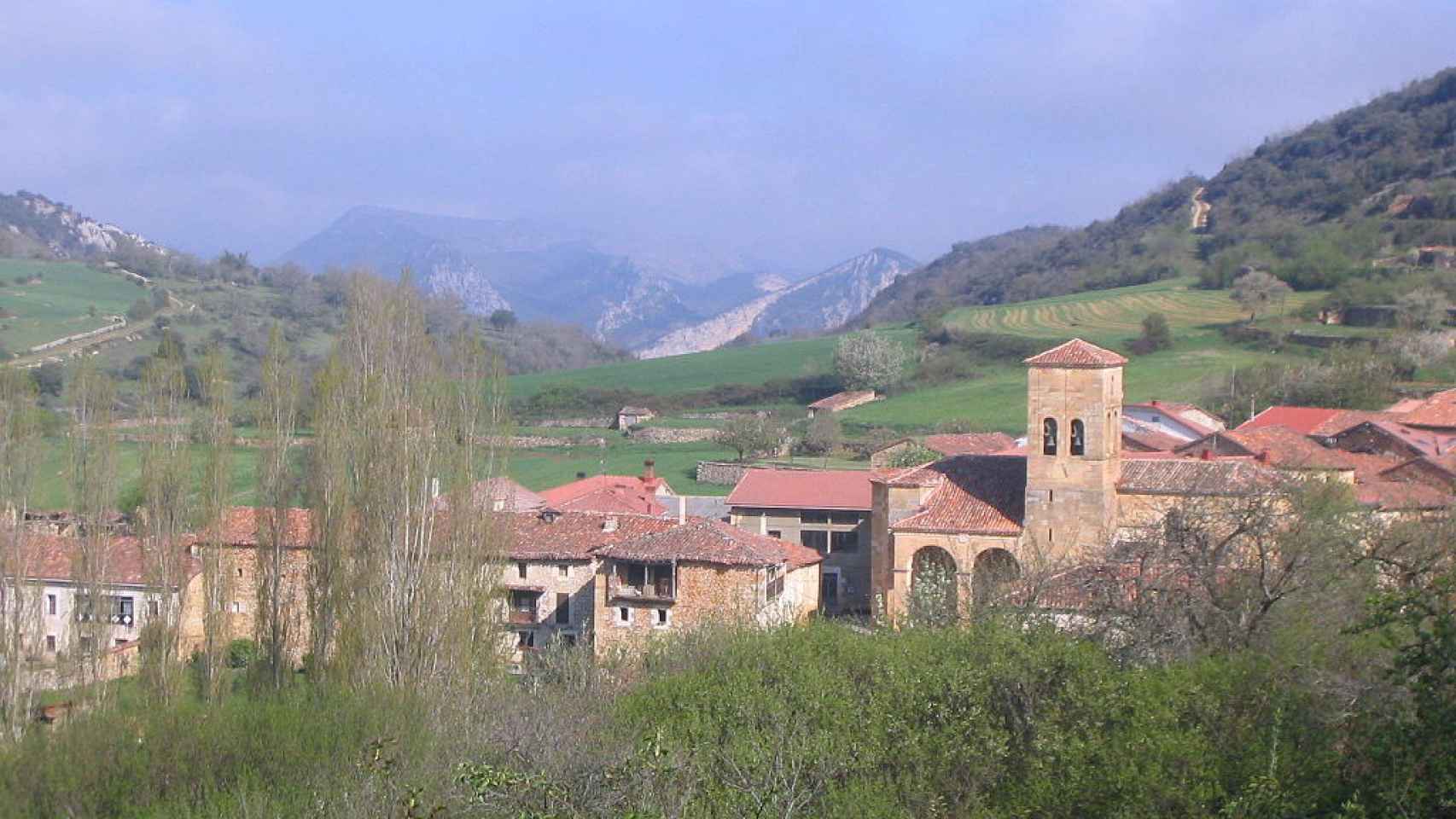 Ahedo de Butrón, pedanía de Los Altos (Burgos), uno de los pueblos en la lista del INE.