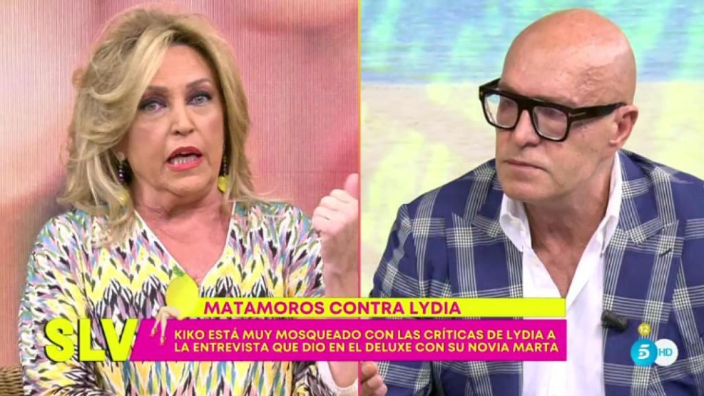 Kiko Matamoros carga contra Lydia Lozano: Lo que hiciste me pareció desagradable, duro y feo