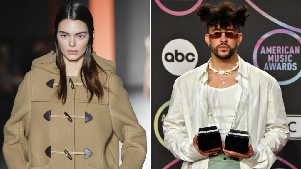 Kendall Jenner triunfa como modelo, mientras que Bad Bunny es cantante de reguetón.