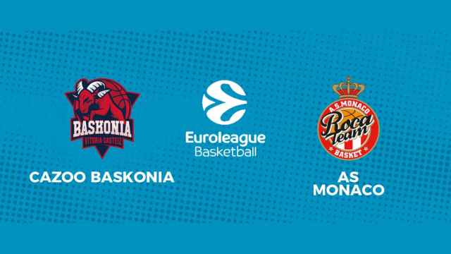 Baskonia - Monaco, la Euroliga en directo