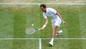 Medvedev, en Wimbledon 2021.