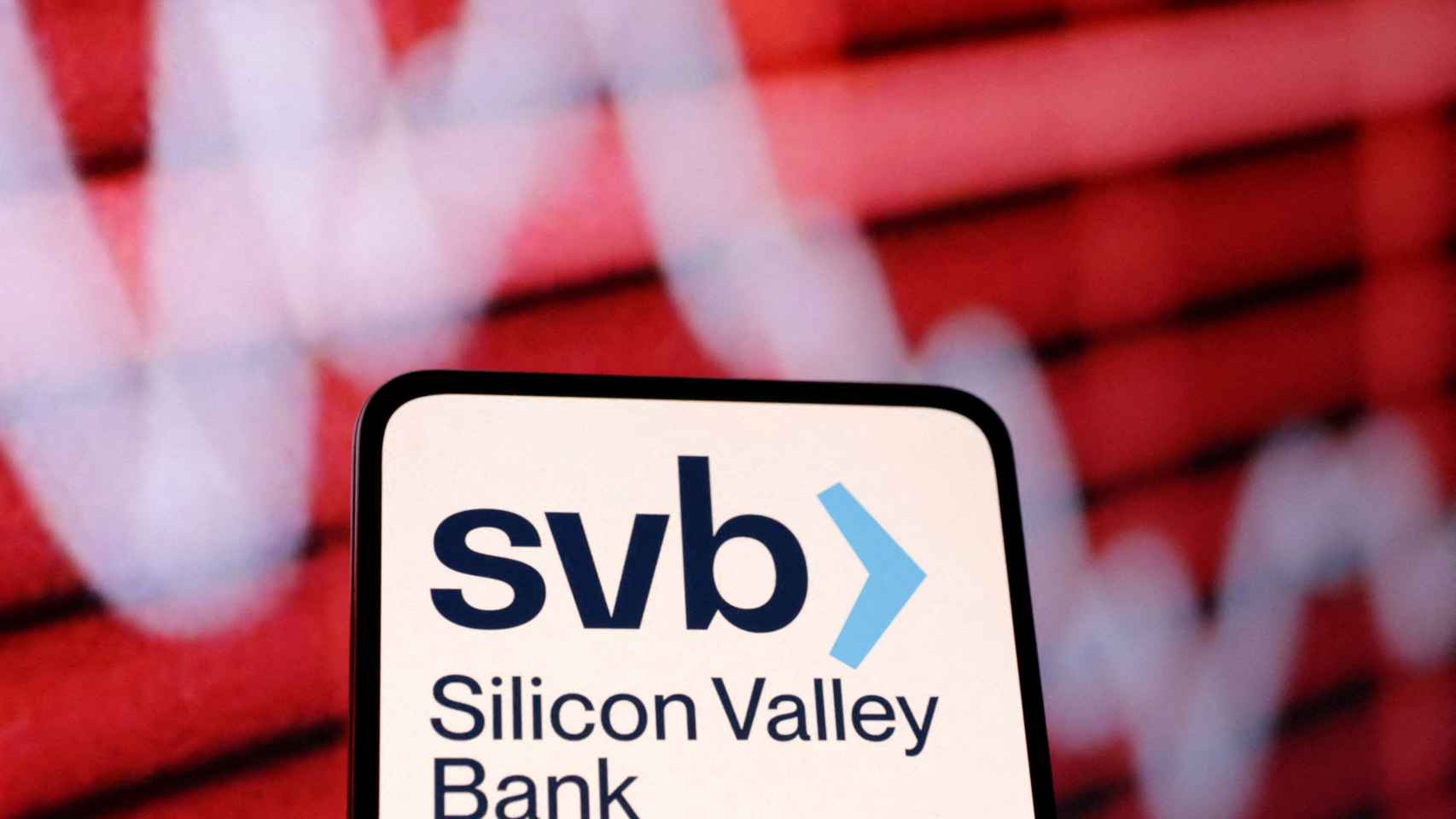 Ilustración con el logo de Silicon Valley Bank.