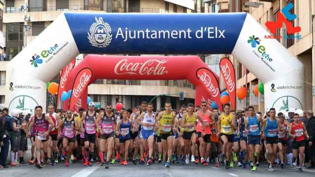 Más de 3.000 atletas corrieron en la 50 edición de la Media Maratón de Elche
