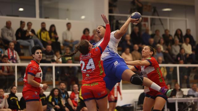 Fotografía del partido del Caja Rural Aula de Valladolid contra el Mecalia Atlético Guardés