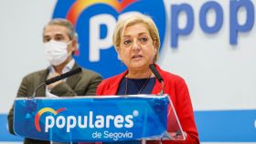 Paloma Sanz, presidenta del Partido Popular en Segovia