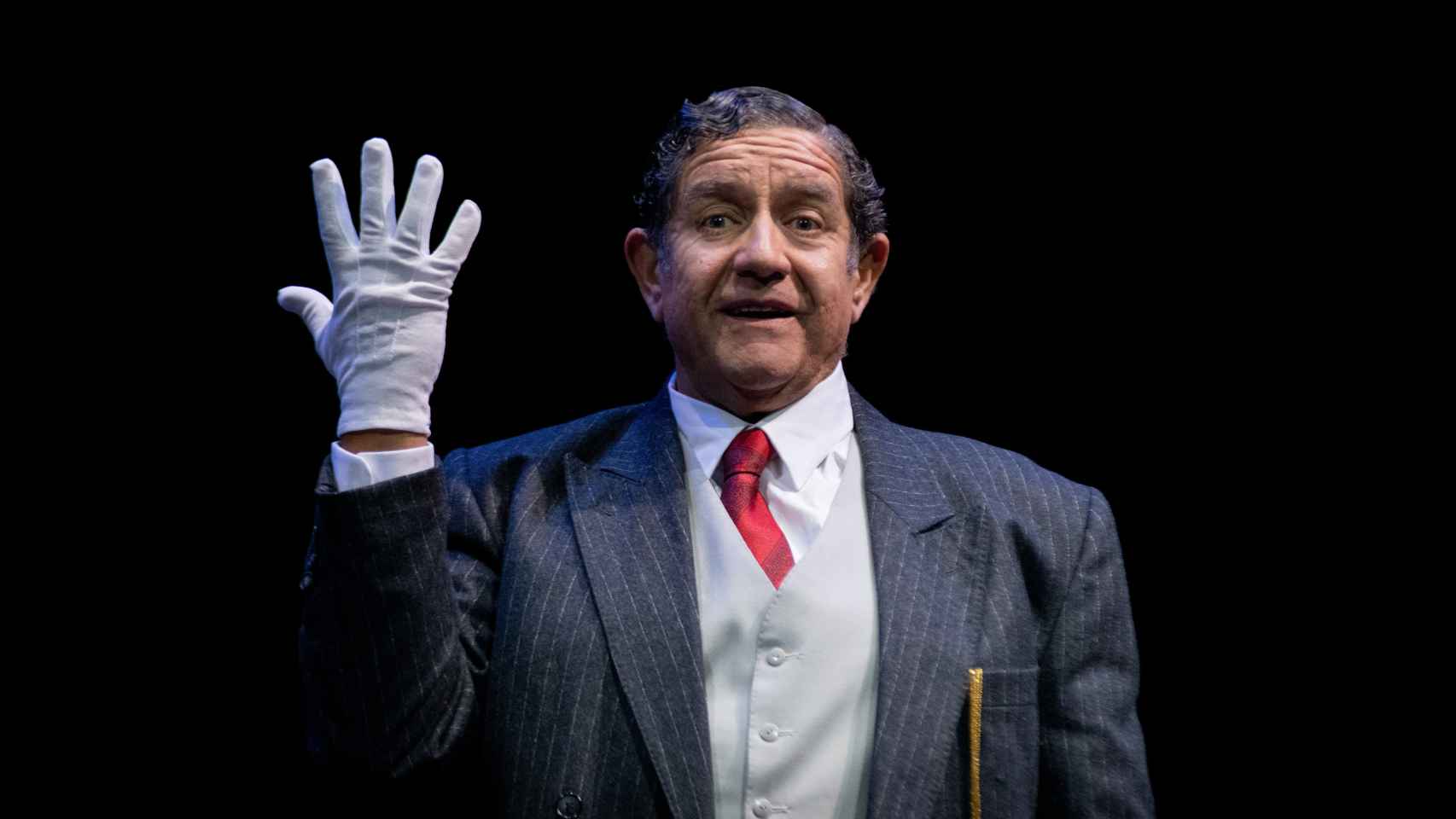 Pedro Casablanc en 'Don Ramón María del Valle-Inclán'. Foto: Javier Naval