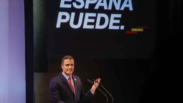 El presidente del Gobierno, Pedro Sánchez, en agosto de 2020, en una conferencia celebrada en Madrid a la que asistieron ejecutivos del Ibex.