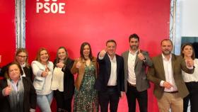 Formoso (PSdeG) celebra la aprobación por aclamación de las listas socialistas para Galicia