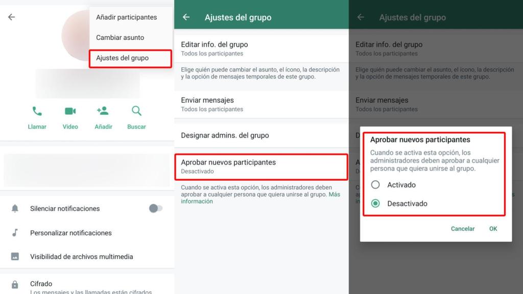 Nueva opción de WhatsApp