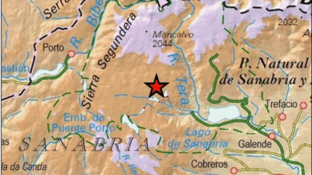 Terremoto en Porto de Sanabria