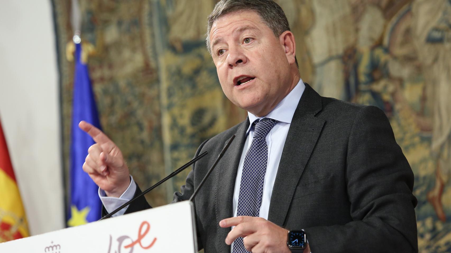 Presidente de Castilla-La Mancha, Emiliano García-Page.