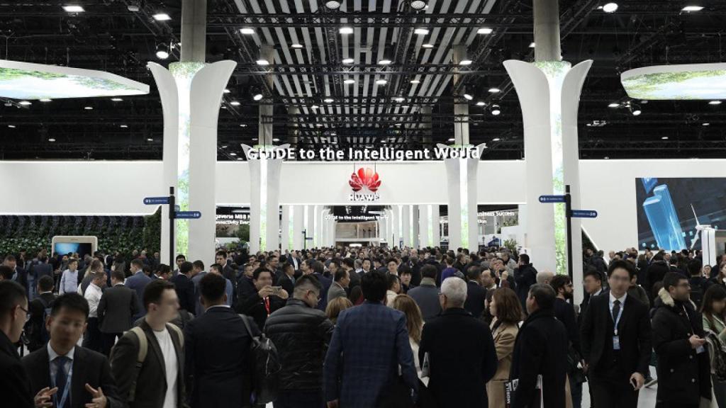 Stand de Huawei en el MWC 2023.