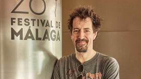 El director Félix Viscarret, en el 26 Festival de Cine de Málaga.